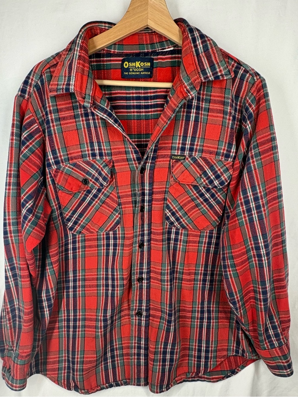 Vintage Flannel Shirt Men’s L/XL Workwear Grunge